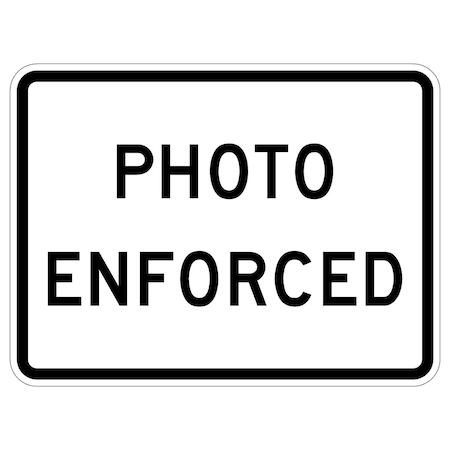 Sign Solutions Usa 36 in Height, 48 in Width, Aluminum, Horizontal Rectangle DUS08HWT4836R10-19AP